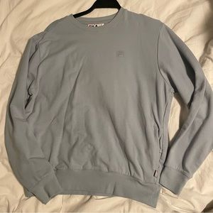 Sky Blue Fila Crewneck Sweatshirt